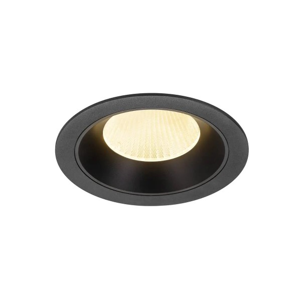 SLV 1009936 Numinos XL, LED-Einbauspot, 24W, 3000K, 3600lm, 20°, in schwarz
