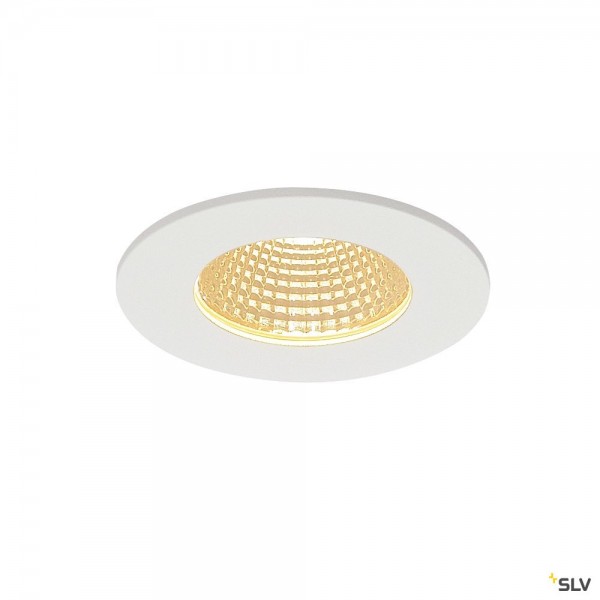 SLV 114421 Patta-I, Deckeneinbauleuchte, IP65, dimmbar C+L, LED, 12W, 3000K, 910lm