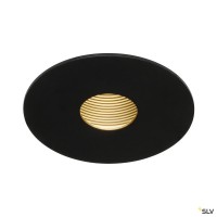 SLV 114480 H-Light 1, Deckeneinbauleuchte, schwarz matt, dimmbar C+L, LED, 12W, 2700K, 265lm SLV 114480 H-Light 1, Deckeneinbauleuchte, schwarz matt, dimmbar C+L, LED, 12W, 2700K, 265lm