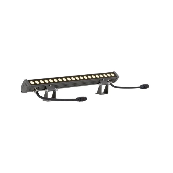 SLV 1009107 Galen Pro 60, LED-Fassadenstrahler DALI, IP65, 20W, 3000K, in anthrazit
