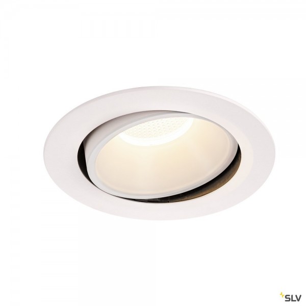 SLV 1003764 Numinos Move XL, Deckeneinbauleuchte, weiß, LED, 37,4W, 4000K, 3800lm, 55°