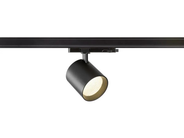 SLV 1008861 Trackspot C, 3-Phasen LED-Strahler, 17W, 3K, 36°, in schwarz
