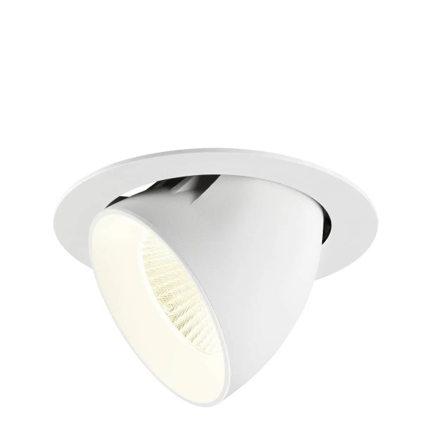 SLV 1009913 Numinos Gimble XL, LED-Einbauleuchte, 24W, 4000K, 3800lm, 40°, in weiß
