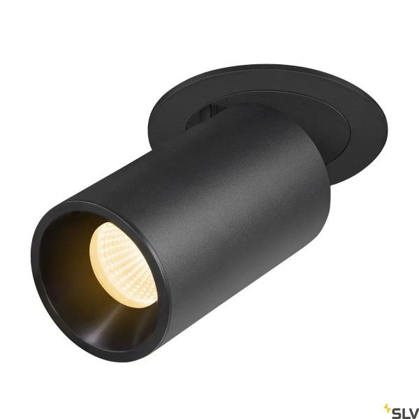 SLV 1006999 Numinos Projector M, Einbauleuchte, schwarz, LED, 17.5W, 3000K, 1500lm, 55°
