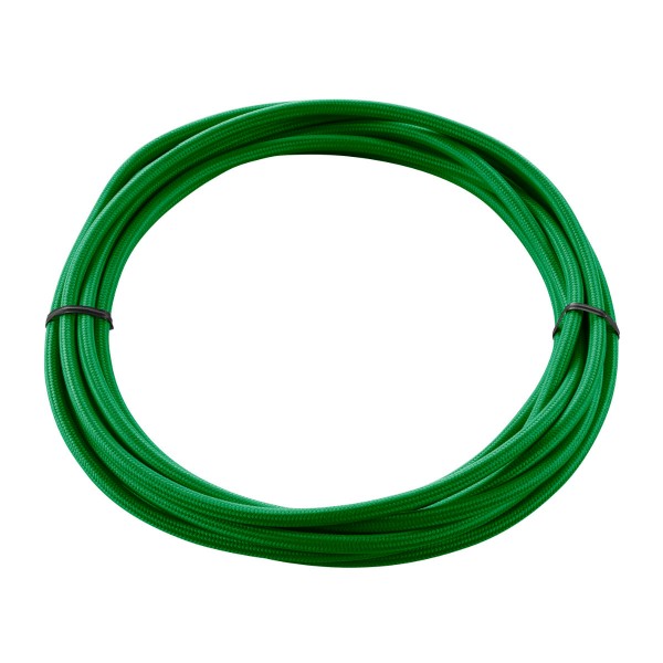SLV 961375 Textilkabel, 5m, 3-adrig, grün
