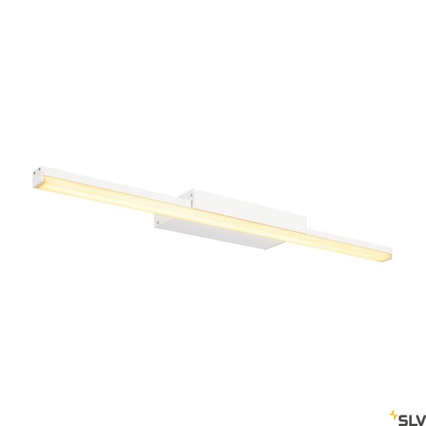 SLV 1003507 Glenos 60, Spiegelleuchte, weiß, LED, 12W, 3000K/4000K, 1170lm