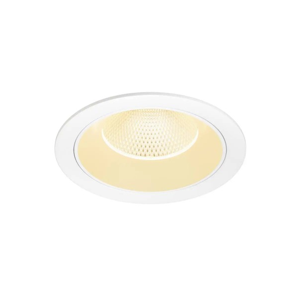 SLV 1009949 Numinos XL, LED-Einbauspot, 24W, 3000K, 3600lm, 40°, in weiß
