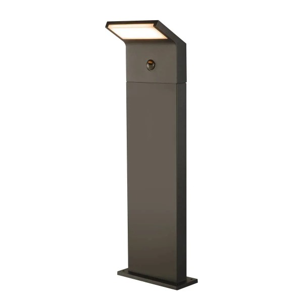 SLV 1008727 Ordi II 70, LED Wegeleuchte mit Bewegungsmelder, IP54, 9.5W, CCT 22/3K, in schwarz
