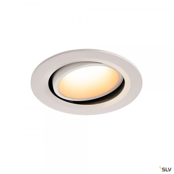 SLV 1003665 Numinos Move L, Deckeneinbauleuchte, weiß, LED, 25,41W, 3000K, 2300lm, 40°