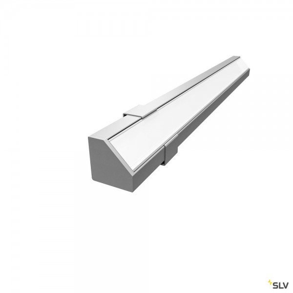 SLV 1004889 Grazia 10 Edge, Eckprofil, aluminium, B/H/L 1,95x1,95x200cm, LED Strips max.B.1cm