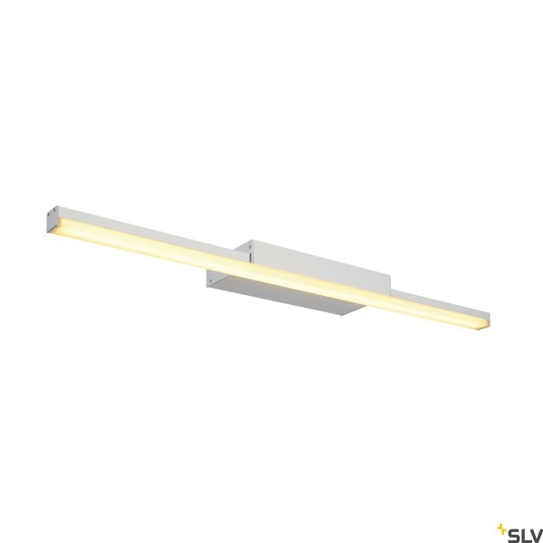 SLV 1003508 Glenos 60, Spiegelleuchte, grau, LED, 12W, 3000K/4000K, 1170lm