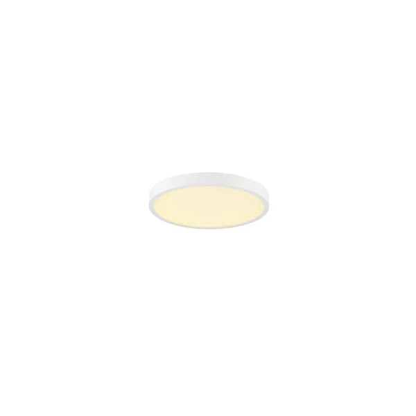 SLV 1011694 Medo 2 Slim 30, Flache LED Wand- & Deckenleuchte, dimmbar, 8W, 3/4K, in Weiß