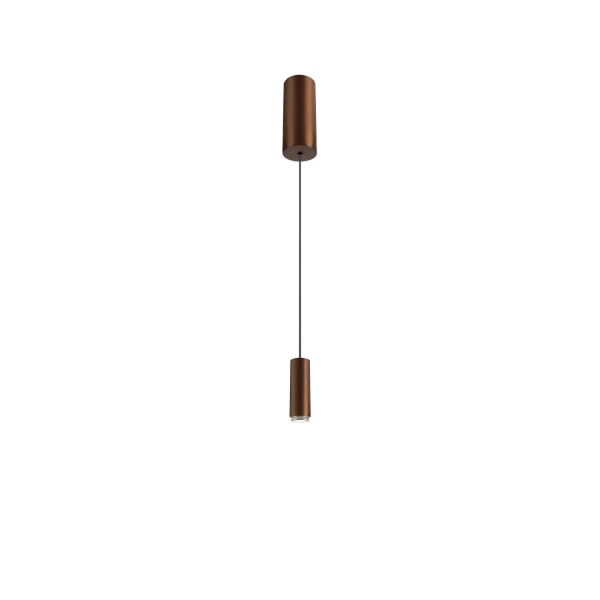 SLV 1007520 Lalu, LED-Pendelleuchte, Basis, bronze, dimmbar, 9.5W, 3000K, 680lm