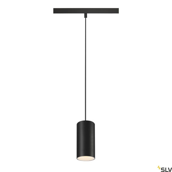 SLV 1006817 Numinos S, 48V Track, Pendelleuchte, schwarz/weiß, Dali, LED, 16W, 2700K, 1050lm, 40°