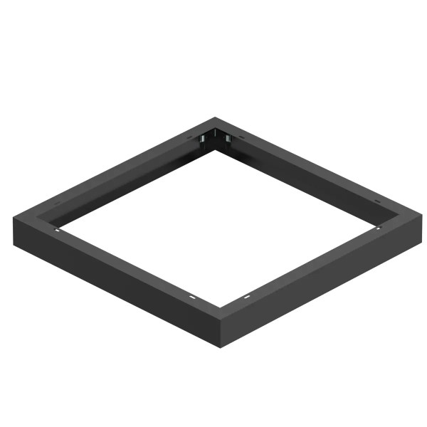 SLV 1011271 Aufbaurahmen 62x62cm schwarz, für Panel P/ Pavanno