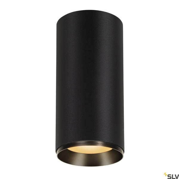 SLV 1005759 Numinos XL, Deckenleuchte, schwarz, dimmbar Dali, LED, 36W, 2700K, 3290lm, 24°