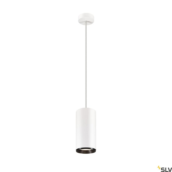 SLV 1005721 Numinos XL, Pendelleuchte, weiß/schwarz, dimmbar, LED, 36W, 4000K, 3760lm, 36°