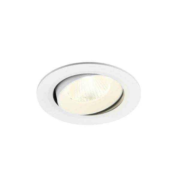SLV 1009859 Numinos Move L, LED-Einbaustrahler, 17W, 4000K, 2700lm, 40°, in weiß