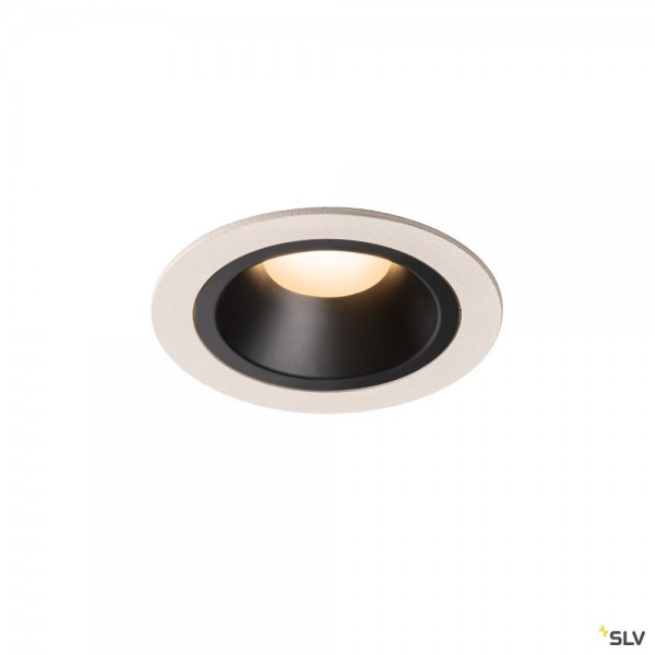 SLV 1003883 Numinos M, Deckeneinbauleuchte, weiß/schwarz, LED, 17,55W, 3000K, 1500lm, 55°