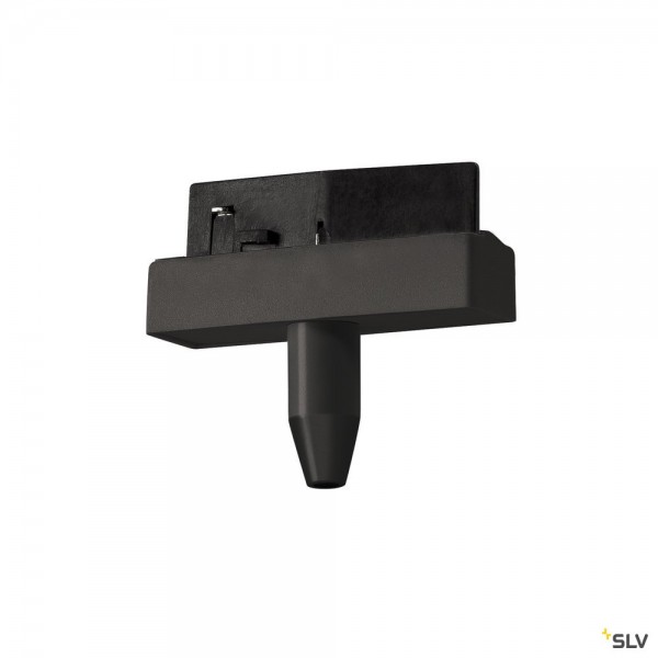 SLV 172220 2 Phasen, D-Track, Leuchtendadapter, schwarz