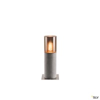 SLV 1000665 Lisenne Pole 40, Wegeleuchte, Basalt/Rauchglas, grau, IP54, E27, max.23W SLV 1000665 Lisenne Pole 40, Wegeleuchte, Basalt/Rauchglas, grau, IP54, E27, max.23W