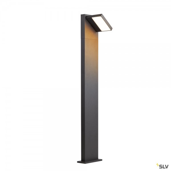 SLV 1002992 Abridor Pole 100, Wegeleuchte, anthrazit, IP55, LED, 14W, 3000K/4000K, 750lm