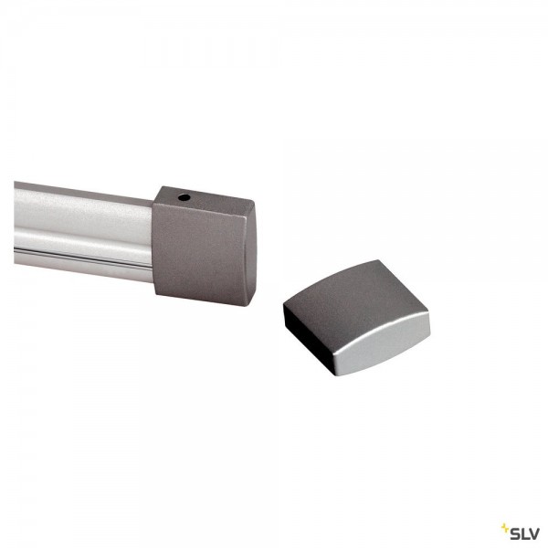 SLV 184022 Easytec II, Stromschiene, 200cm, silbergrau