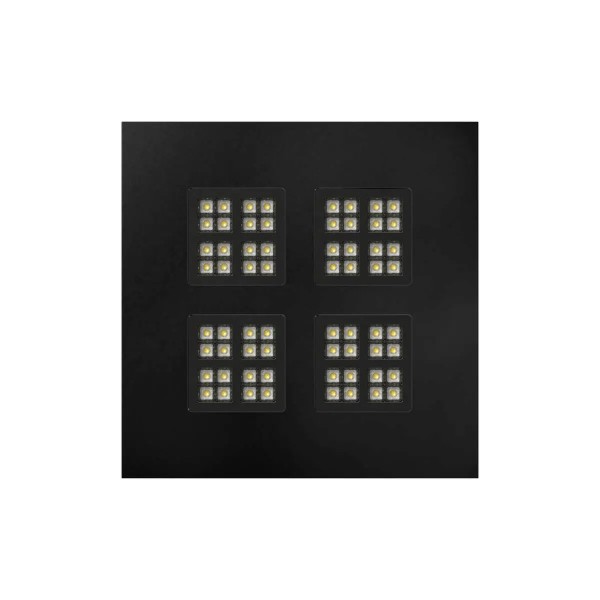 SLV 1010715 Pavanno, LED-Panel 60x60cm DALI, schwarz, UGR19, 22-40W, CCT 3/4/5K, bis 161 lm/W