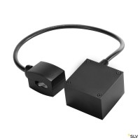 SLV 184004 Easytec II, Kabeleinspeiser mit Deckenrosette, schwarz SLV 184004 Easytec II, Kabeleinspeiser mit Deckenrosette, schwarz