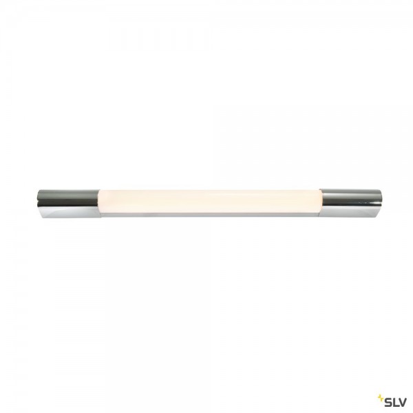 SLV 149762 Trukko 60, Spiegelleuchte, chrom/weiß, IP44, LED, 8W, 3000K, 450lm