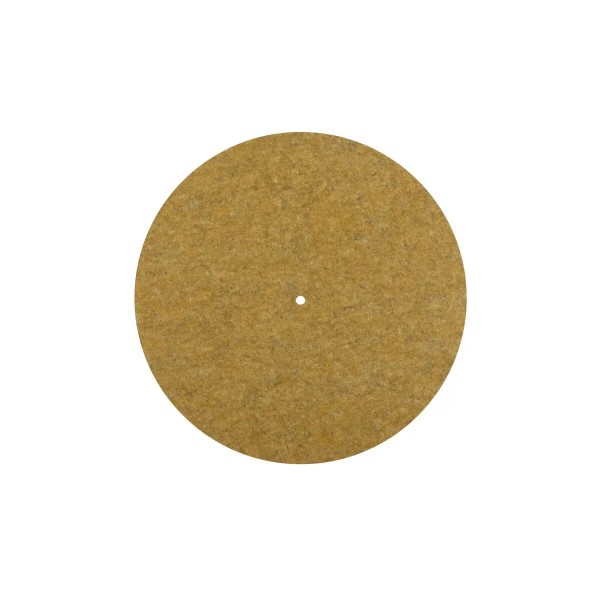 SLV 1010408 Filz-Lampenschirm Flach 50cm ocker, für Grip! Flat