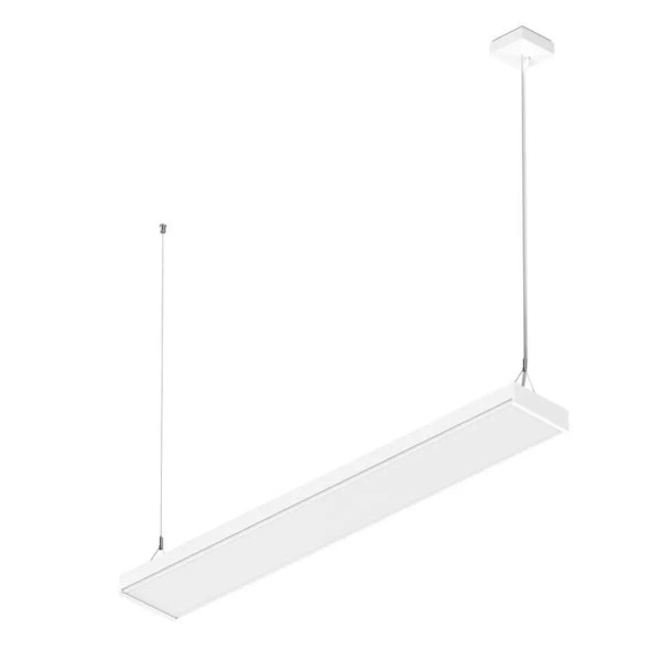 SLV 1011574 Worklight P Line 1200, Büro LED-Hängeleuchte DALI, weiß, 27-50W, 3/4K, bis 144 lm/W