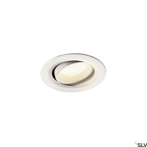 SLV 1005599 Numinos Move XS, Deckeneinbauleuchte, weiß, LED, 7W, 4000K, 750lm, 20°