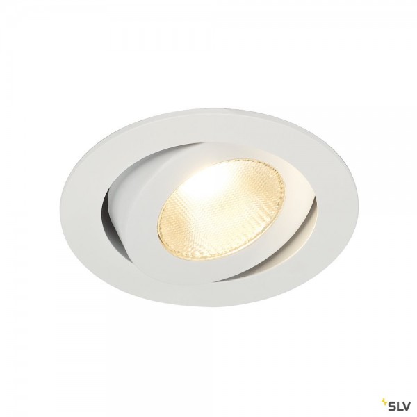 SLV 161271 Contone, Deckeneinbauleuchte, weiß, Dim to Warm C, LED, 16W, 2000K-3000K, 890lm