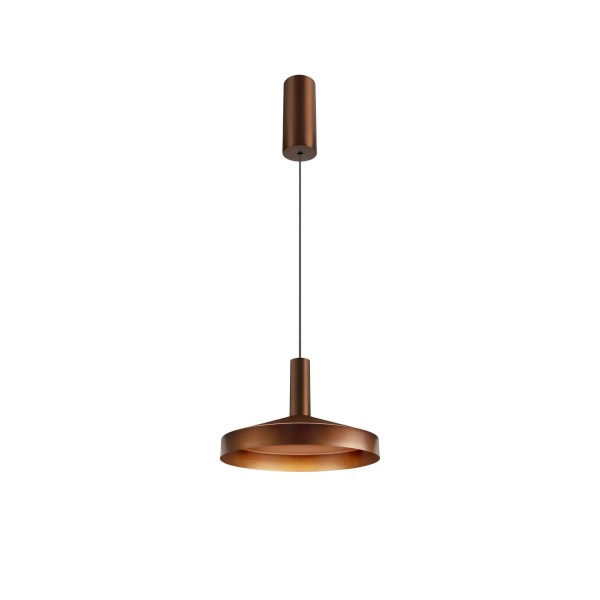 SLV 1007520 Lalu Tetra 24, LED Hängeleuchte, bronze, dimmbar, 9.5W, 3000K, 680lm