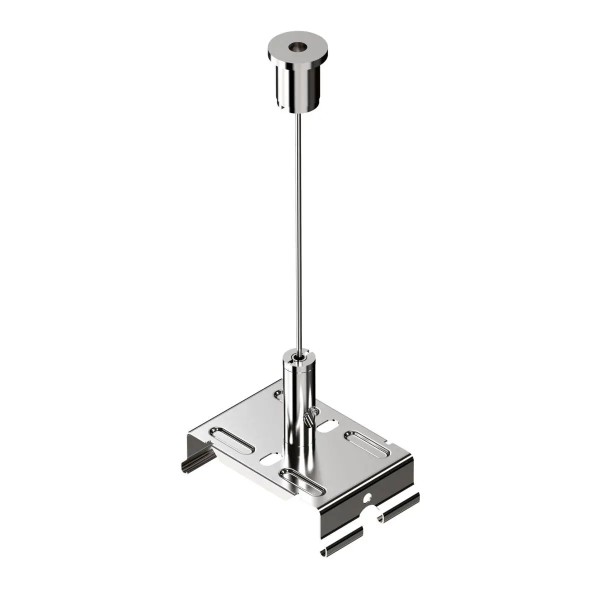 SLV 1009247 CSK 5000, Stahlseil-Abhängeset 5m, Edelstahl, für Easylight LED-Lichtbandsystem