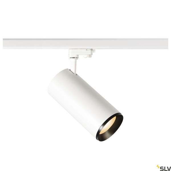 SLV 1005733 Numinos XL, 3 Phasen, Strahler, weiß/schwarz, dimmbar, LED, 36W, 3000K, 3490lm, 36°