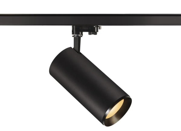 SLV 1005723 Numinos XL, 3-Phasen LED-Strahler, dimmbar, 28W, 2700K, 3550lm, 24°, in schwarz