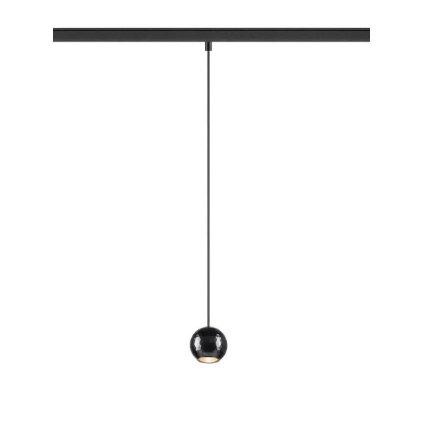SLV 1010338 Dysko, 48V LED-Pendelleuchte Rund, DALI, 5.6W, 2700K, in Schwarz