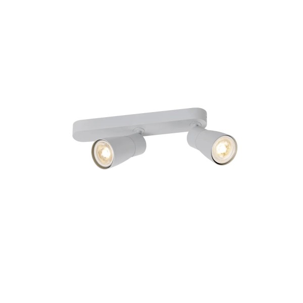 SLV 1008319 Puri 2.0 Dome, Strahler asymmetrisch, GU10, in grau