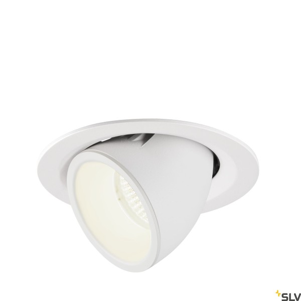 SLV 1005973 Numinos Gimble M, Deckeneinbauleuchte, weiß, LED, 17,5W, 4000K, 1750lm, 55°