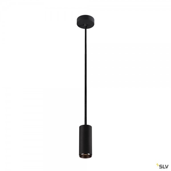 SLV 1004443 Numinos S, Pendelleuchte, schwarz, dimmbar Dali, LED, 10,42W, 3000K, 1020lm, 36°