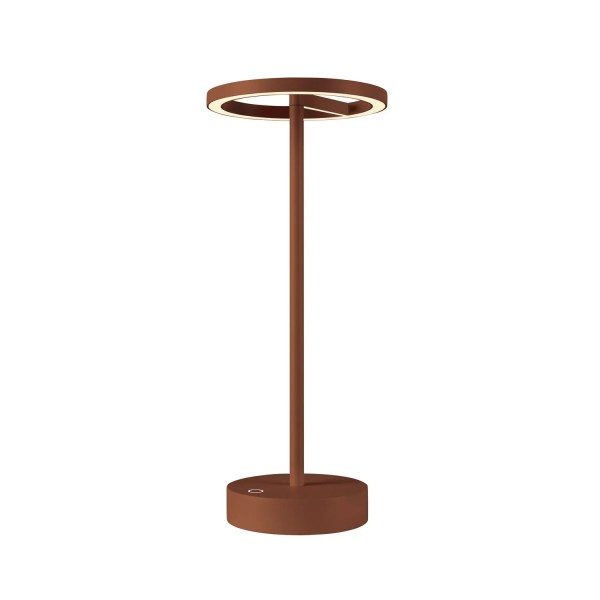 SLV 1007358 Vinolina One, Akku Tischleuchte, rost, IP54, dimmbar, LED, 2.5W, 2700K, 125lm
