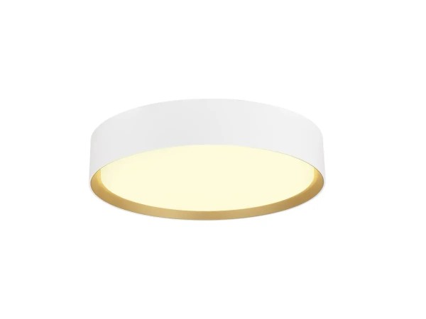 SLV 1008919 Decona 30, LED-Deckenleuchte IP44, DIM, 17W, CCT 3/4K, in weiß/gold