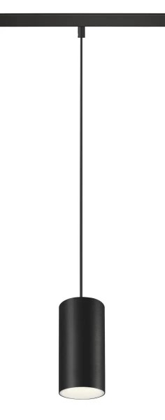 SLV 1006853 Numinos S, 48V LED-Pendelleuchte, DALI, 16W, 4000K, 1230lm, 40°, in schwarz/weiß