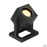 SLV 132835 Cubix 1, Standleuchte, anthrazit, mit Netzstecker, IP44, QPAR51, GU10, max.25W SLV 132835 Cubix 1, Standleuchte, anthrazit, mit Netzstecker, IP44, QPAR51, GU10, max.25W