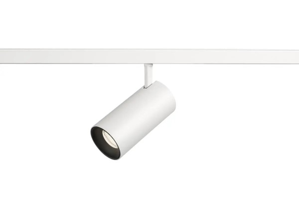 SLV 1006753 Numinos S, 48V LED-Strahler, DALI, 16W, 4000K, 1150lm, 40°, in weiß/schwarz