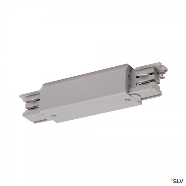 SLV 175094 3Phasen, S-Track, Aufbauschiene, Längsverbinder, silbergrau