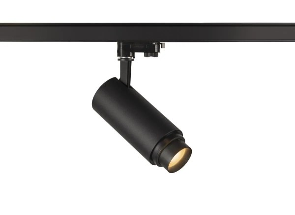 SLV 1006108 Numinos Zoom M, 3-Phasen LED-Strahler, dimmbar, 20W, 2700K, 1650lm, 15-60°, in schwarz