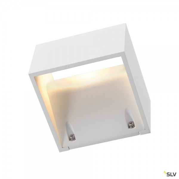 SLV 232101 Logs Wall, Wandleuchte, weiß, up&down, IP44, LED, 8W, 3000K, 650lm